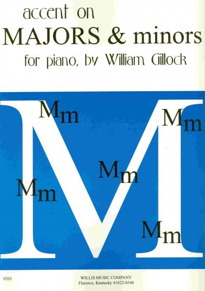 Accent on Majors &amp; Minors by William Gillock / klavír