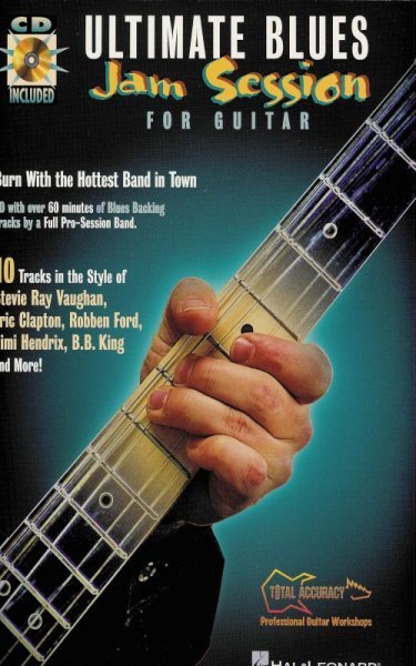 Hal Leonard Corporation ULTIMATE BLUES - JAM SESSION + CD / kytara + tabulatura