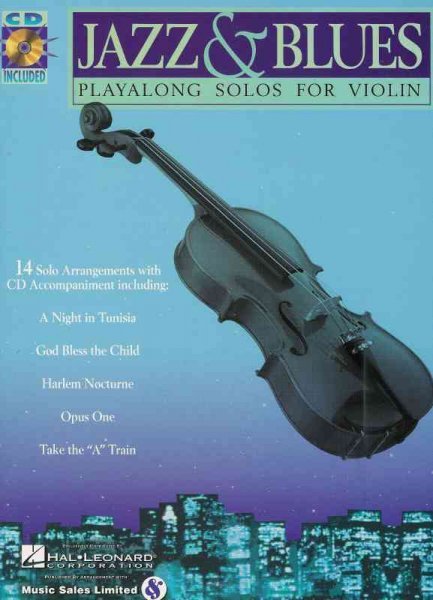 Hal Leonard Corporation JAZZ&BLUES - PLAY ALONG + CD / housle