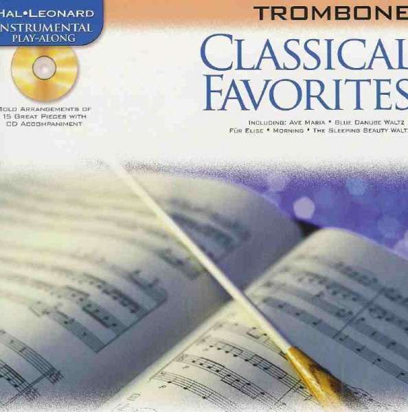 Hal Leonard Corporation CLASSICAL FAVORITES + CD / trombon