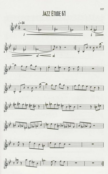 Hal Leonard Corporation EXERCISES&ETUDES for the jazz instrumentalist - treble clef editio