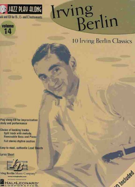 Hal Leonard Corporation JAZZ PLAY ALONG 14 -  IRVING BERLIN  +  CD