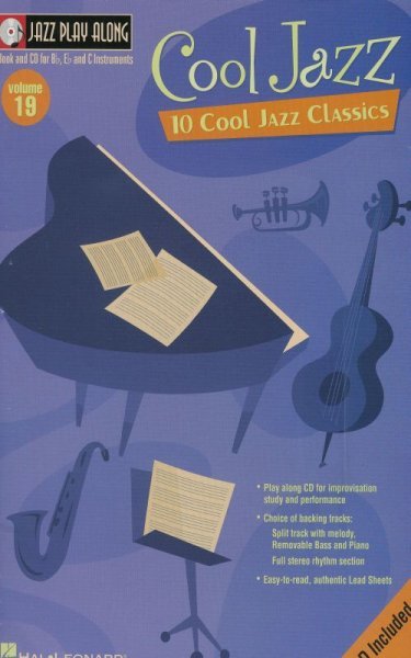 Hal Leonard Corporation JAZZ PLAY ALONG 19 -  COOL JAZZ +  CD