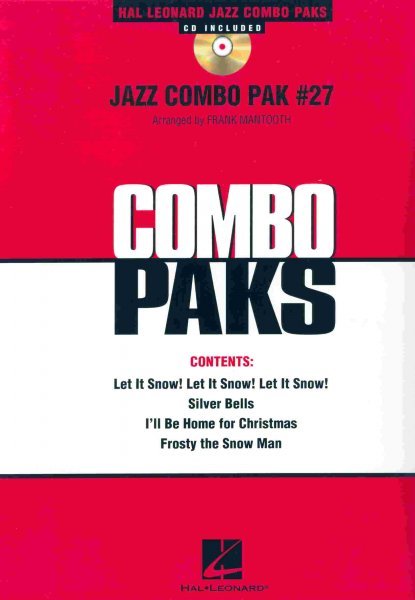 Hal Leonard Corporation JAZZ COMBO PAK 27 (Christmas songs) + Audio Online / malý jazzový