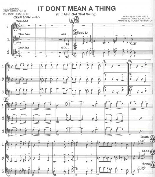 Hal Leonard Corporation JAZZ COMBO PAK 3 + Audio Online / malý jazzový