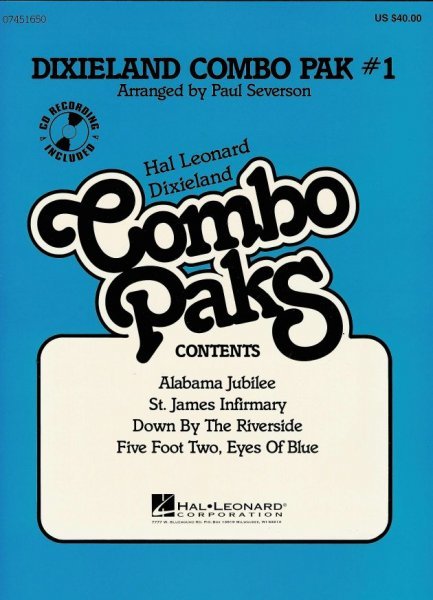 Hal Leonard Corporation DIXIELAND COMBO PAK 1 + Audio Online / dixieland band