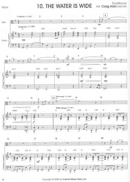 1st RECITAL SERIES / viola - klavírní doprovod