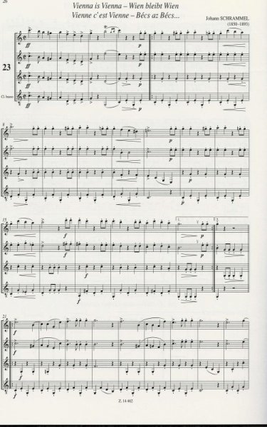 EDITIO MUSICA BUDAPEST Music P CLARINET QUARTETS FOR BEGINNERS vol.2