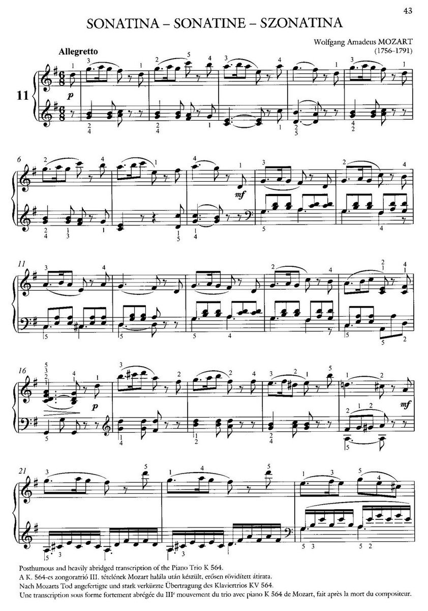 GIRAFFE PIANO 2 - nejdůležitější sonatiny pro rozvoj klavírní hry