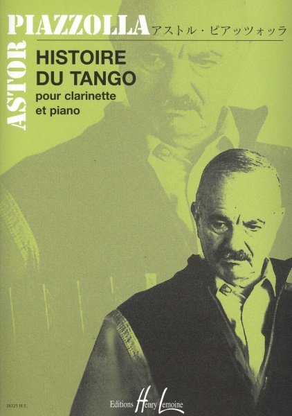 ASTOR PIAZZOLA - Histoire Du Tango / klarinet + klavír