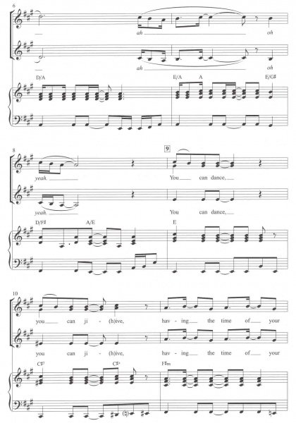 Dancing Queen (from Mamma Mia!) / SSA* + piano/chords
