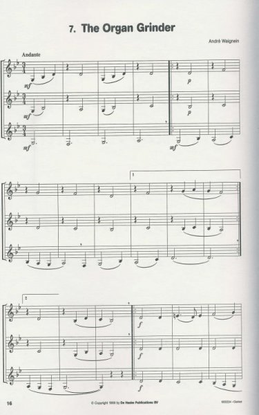Hal Leonard MGB Distribution LOOK, LISTEN&LEARN 1 - TRIO BOOK  clarinet