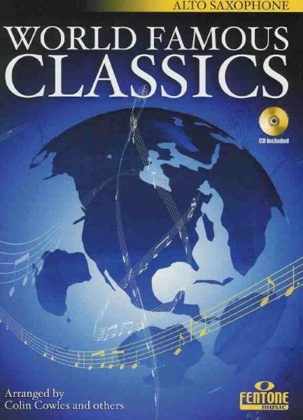 Fentone Music WORLD FAMOUS CLASSICS + CD / alto saxofon