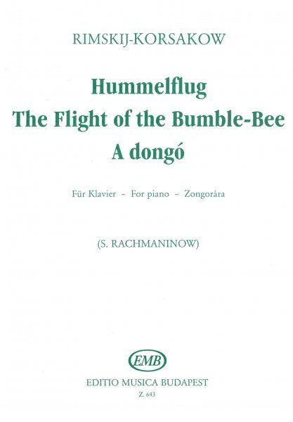 THE FLIGHT OF THE BUMBLE-BEE (Let čmeláka) / sólo klavír