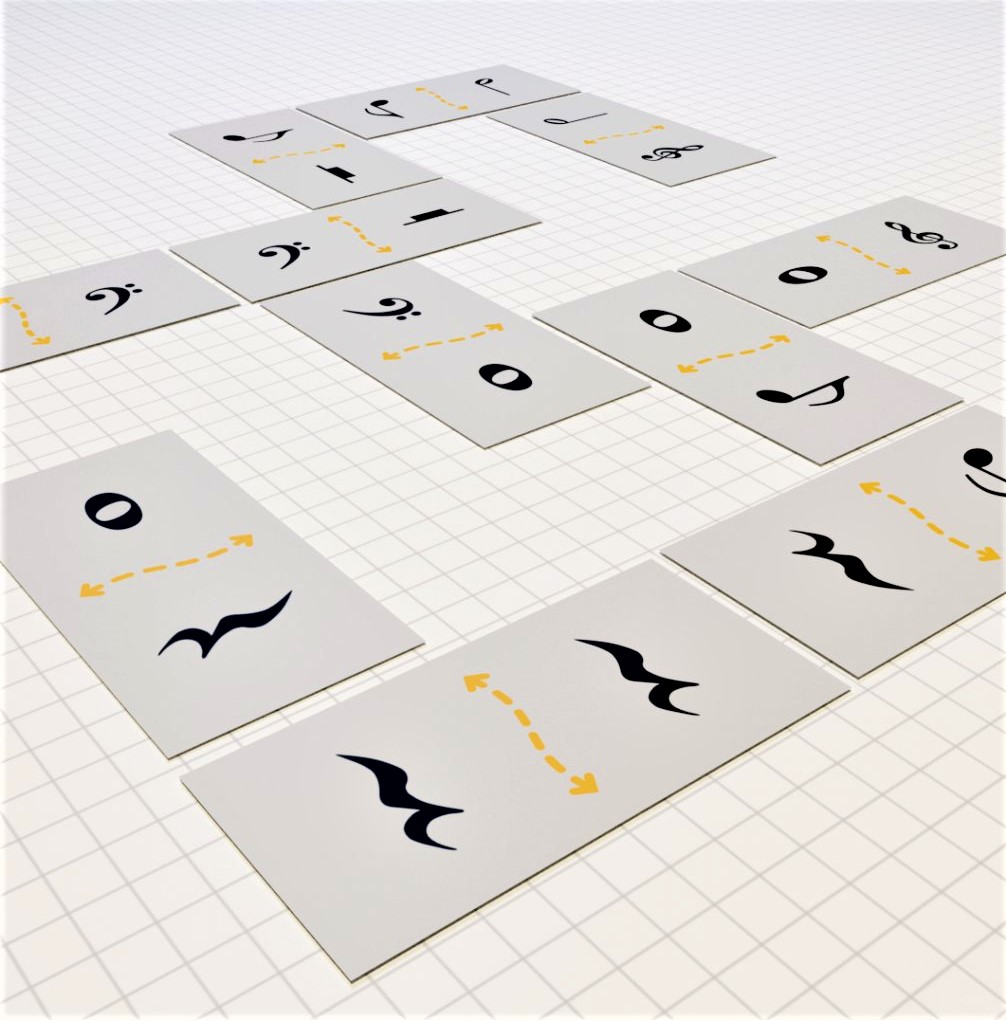 Domino: Hudební symboly + pexeso