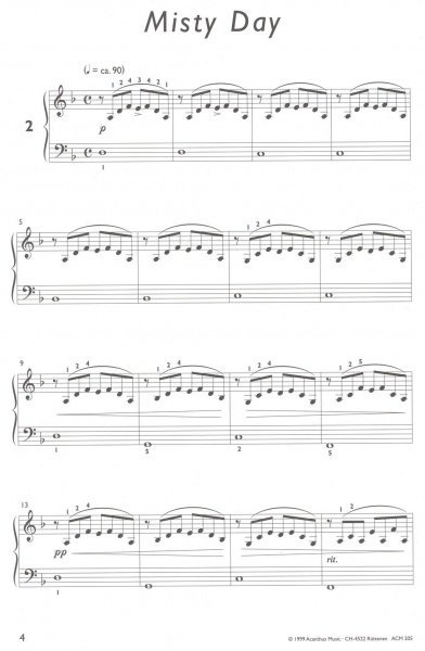 Easy Pop 1 by Daniel Hellbach / 16 snadných skladbiček pro klavír