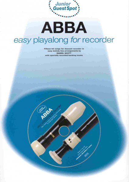 WISE PUBLICATIONS ABBA easy arrangements + CD / zobcová flétna