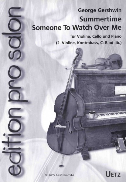 Edition Pro Salon: Summertime + Someone to Watch Over Me / housle, violoncello + klavír (smyčcový kvartet)