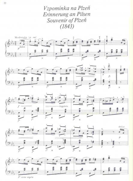 SMETANA Bedřich - Composizioni per pianoforte 1 / klavírní skladby