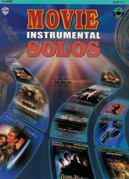 Warner Bros. Publications MOVIE INSTRUMENTAL SOLOS + CD / KLARINET