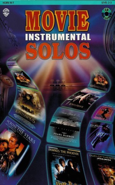 Warner Bros. Publications MOVIE INSTRUMENTAL SOLOS + CD / LESNÍ ROH (F HORN)