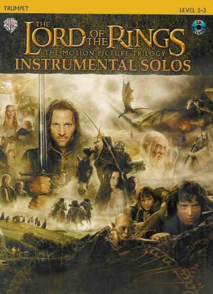 Warner Bros. Publications LORD OF THE RINGS - INSTRUMENTAL SOLOS + CD trumpeta