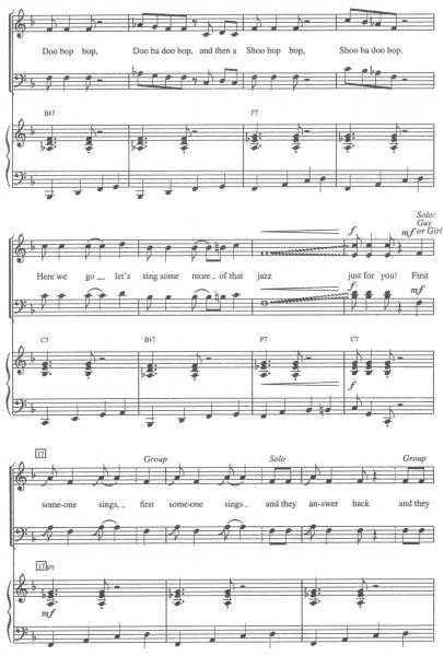 Warner Bros. Publications LET'S SING SOME JAZZ! / SATB + piano/chords