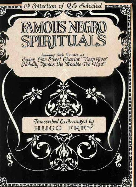 Warner Bros. Publications FAMOUS NEGRO SPIRITUALS