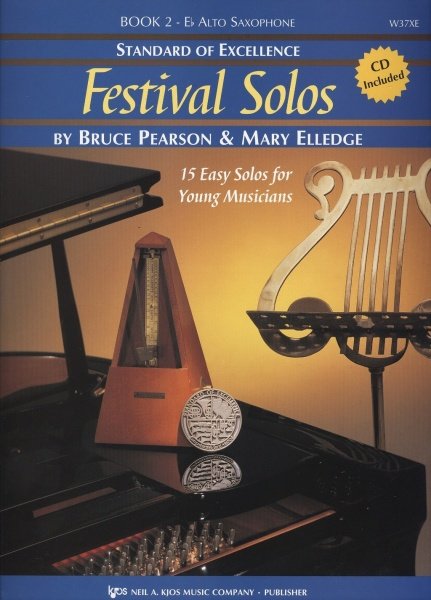 Standard of Excellence: Festival Solos 2 + CD / altový saxofon