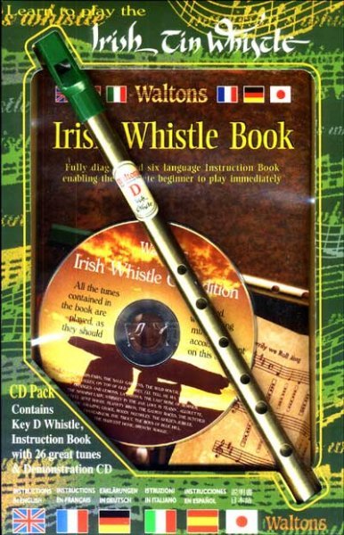MEL BAY PUBLICATIONS Irish Tin Whistle Book (key of D) + CD pack (book/CD/whistle)