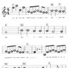 EZ PLAY TODAY 96 - MAMMA MIA! (ABBA) / melodická linka - velké noty , akordové značky, text