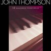 CLASSIC PIANO REPERTOIRE by John Thompson (intermadiate to advance) - 12 skladeb pro klavír