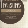 Rubank Treasures for Oboe + Audio Online / hoboj a klavír (PDF)