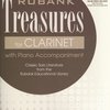 Rubank Treasures for Clarinet + Audio Online / klarinet a klavír (PDF)