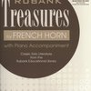 Rubank Treasures for French Horn + Audio Online / lesní roh + klavír (PDF)
