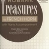 Rubank Treasures for French Horn + Audio Online / lesní roh a klavír (PDF)