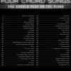 First 50 Four Chord Songs (You Should Play on the Piano) / prvních 50 písniček na čtyři akordy pro snadný klavír (klávesy)