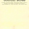 BUDGETBOOKS - COUNTRY SONGS klavír/zpěv/kytara