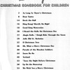 DISNEY CHRISTMAS SONGBOOK FOR CHILDREN
