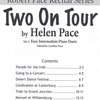 TWO ON TOUR 2 by Helen C.Pace / snadné klavírní dueta - 1 klavír 4 ruce