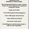 Paperback Songs - CHORDS FOR KEYBOARD & GUITAR