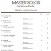 Hal Leonard Corporation MASTER SOLOS FOR CLARINET + CD / klarinet + piano