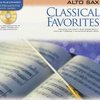 Hal Leonard Corporation CLASSICAL FAVORITES + CD / alto saxofon