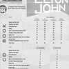 Hal Leonard Corporation JAZZ PLAY ALONG 104 - ELTON JOHN + CD