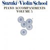 String Letter Publishing SUZUKI VIOLIN SCHOOL volume 5 - klavírní doprovod
