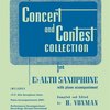 CONCERT &amp; CONTEST COLLECTIONS + Audio Online / altový saxofon a klavír (PDF)