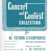CONCERT &amp; CONTEST COLLECTIONS + Audio Online / tenorový saxofon a klavír (PDF)