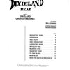 Hal Leonard Corporation DIXIELAND BEAT NO.1  -  komplet všech 8 hlasů (8 ks)