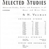 Selected Studies for Saxophone / Vybrané etudy pro saxofon