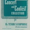 CONCERT & CONTEST COLLECTIONS for Tenor sax - klavírní doprovod